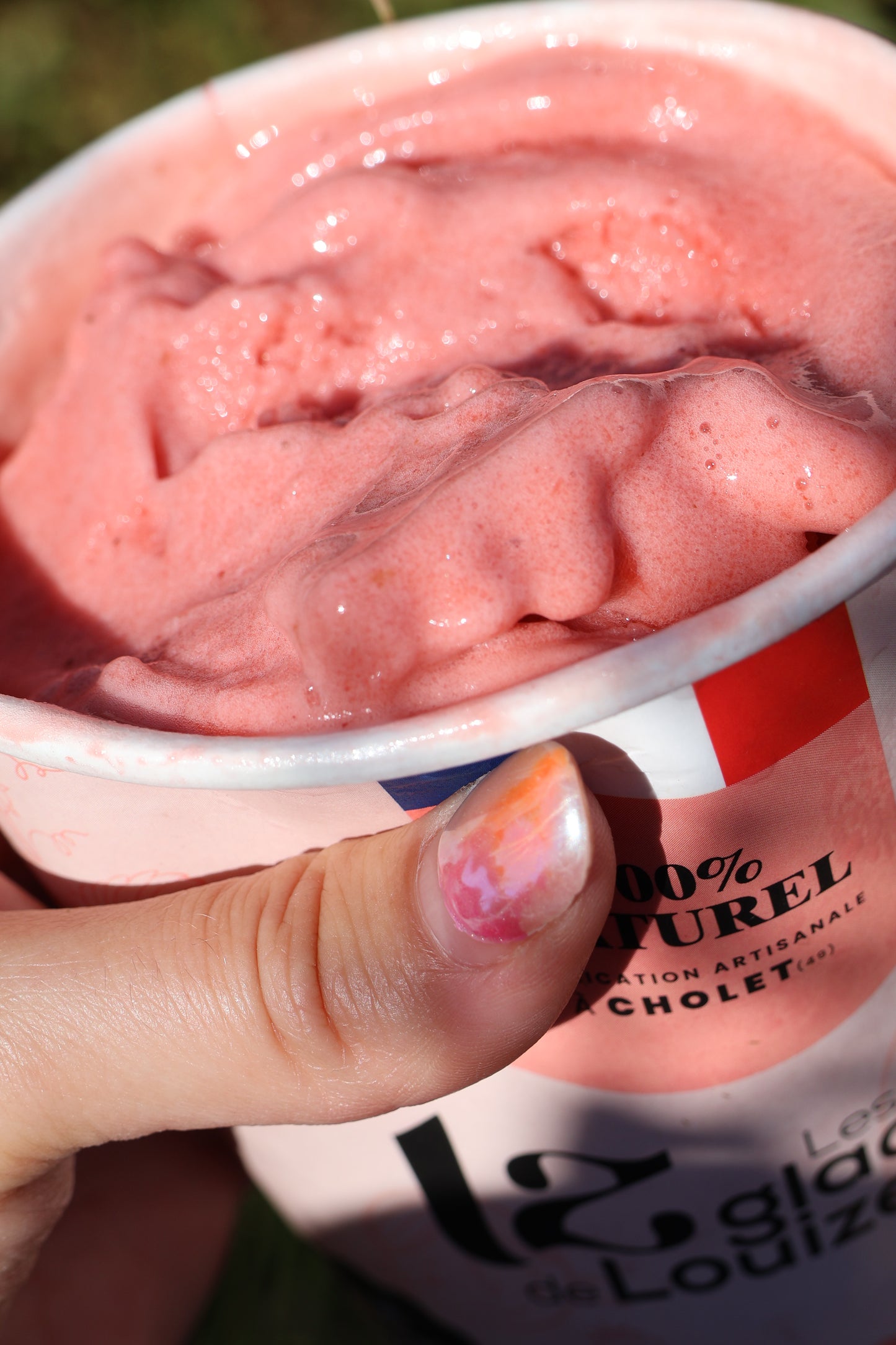 Sorbet fraise