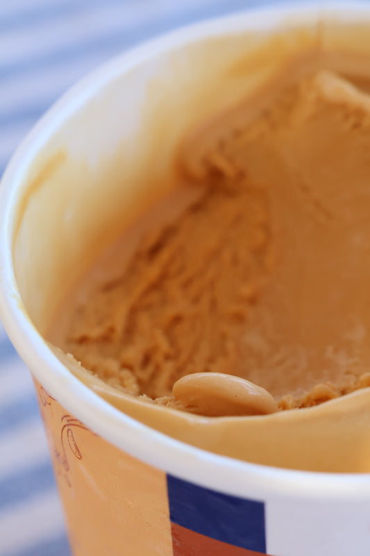 Crème glacée caramel
