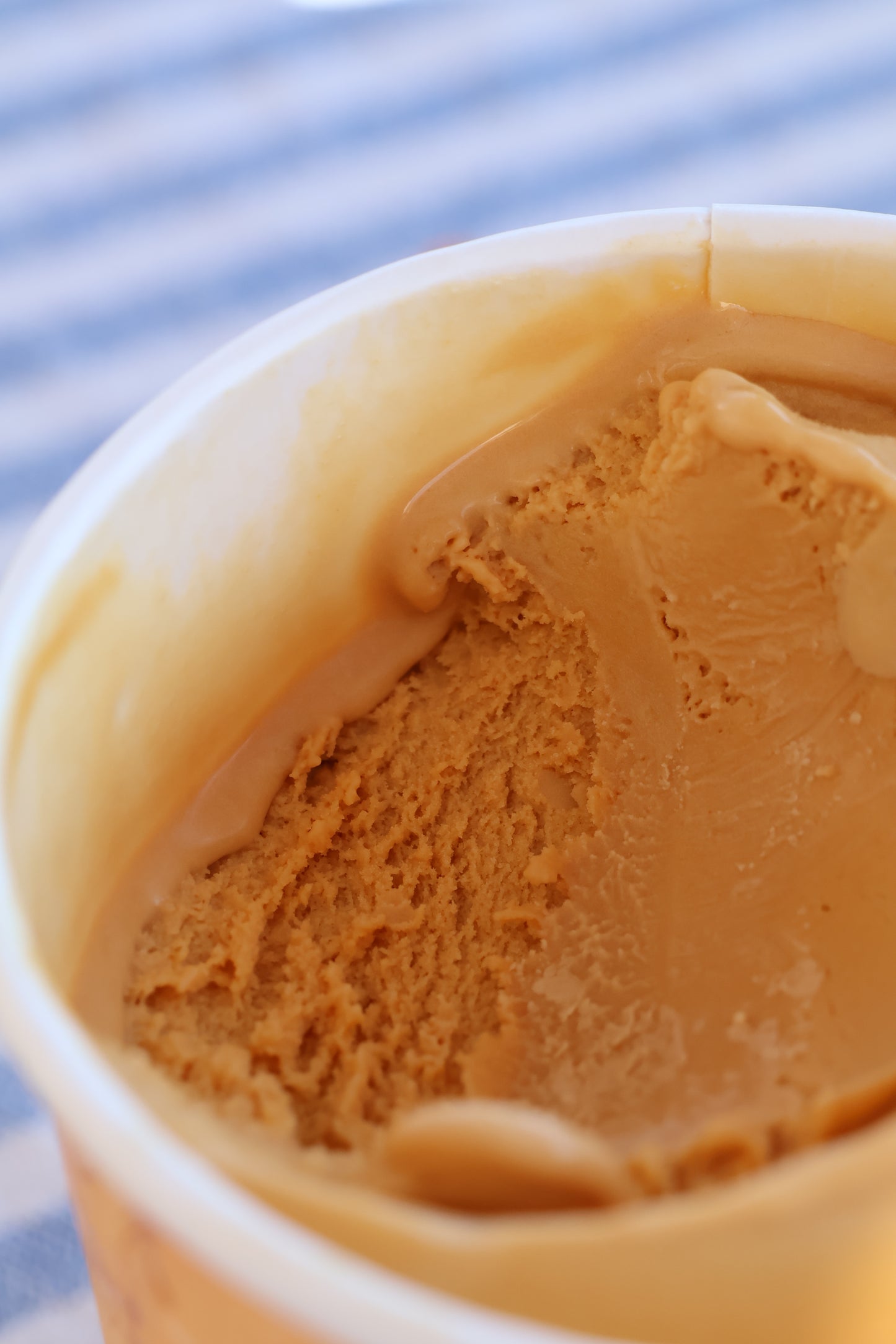 Crème glacée caramel