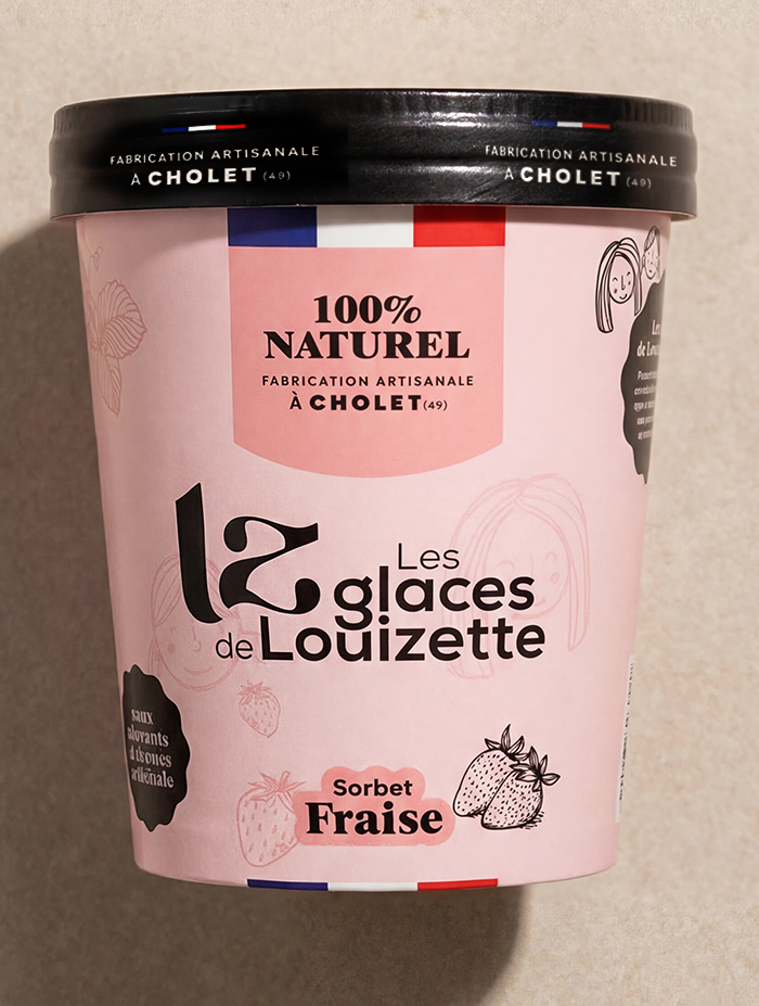 Sorbet fraise